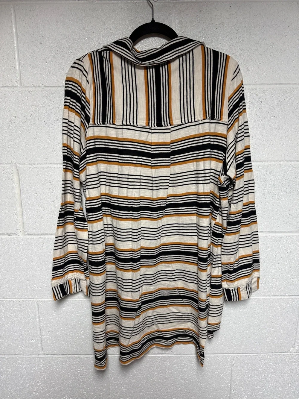 Free‎ People Beach Striped Breaker Tunic Sz M